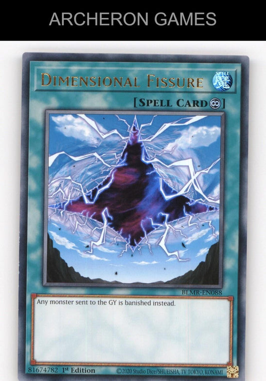 Dimensional Fissure Ultra Rare YUGIOH Card