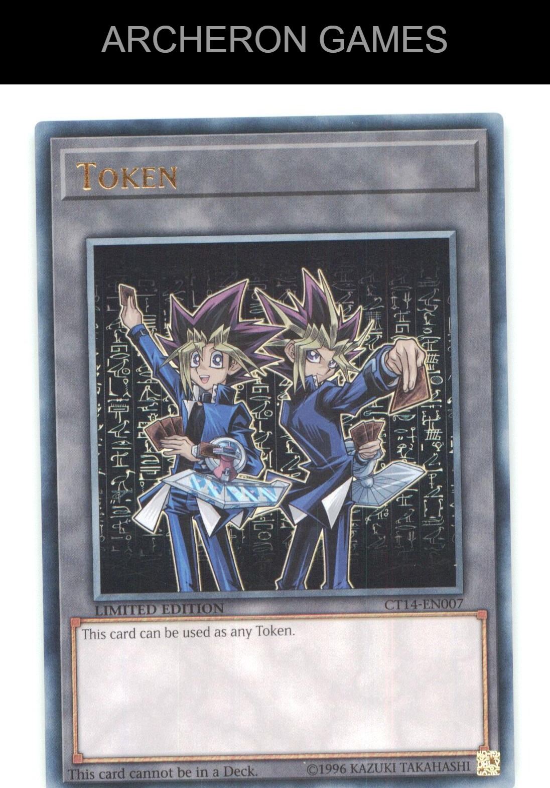 Token: Yugi/Yami (CT14-EN007) Ultra Rare YUGIOH Card