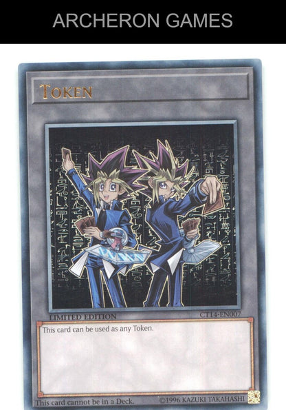 Token: Yugi/Yami (CT14-EN007) Ultra Rare YUGIOH Card