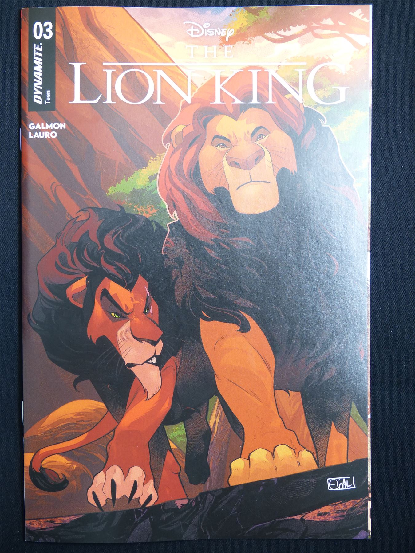 Disney the LION King #3 - Apr 2026 Dynamite Comic #45P