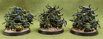 Nurglings painted - Chaos Daemons - Warhammer 40K #5C9