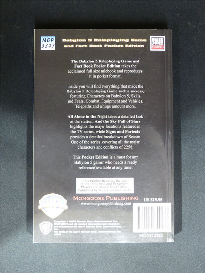 Babylon 5 Roleplaying Game Pocket Edition - Roleplay Softback #1WS