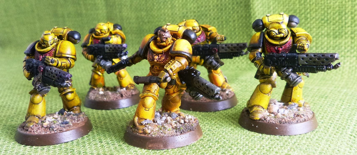Heavy Intercessors Squad Painted - Space Marines - Warhammer AoS 40k #IN