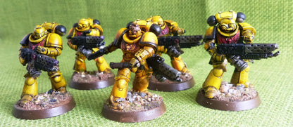 Heavy Intercessors Squad Painted - Space Marines - Warhammer AoS 40k #IN