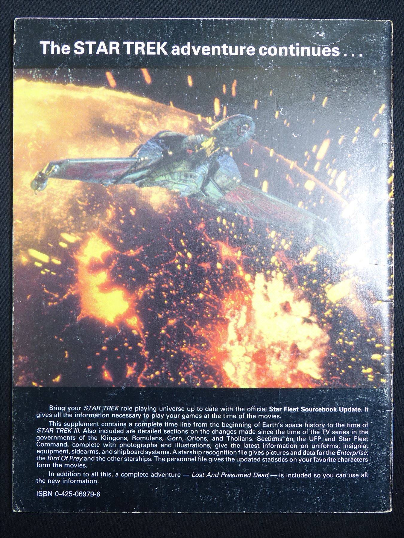 Star Trek Star III: Sourcebook Update Booklet - Roleplaying Game #1NN