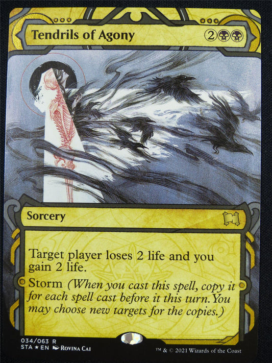 Tendrils of Agony Etched - STA - Mtg Card #1EZ