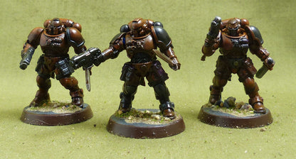 Intercessor Squad set of 3 upgrade painted - Space Marines - Warhammer 40K #1QY