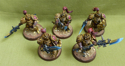 Custodian Guard Squad painted - Adeptus Custodes - Warhammer 40K #1OI