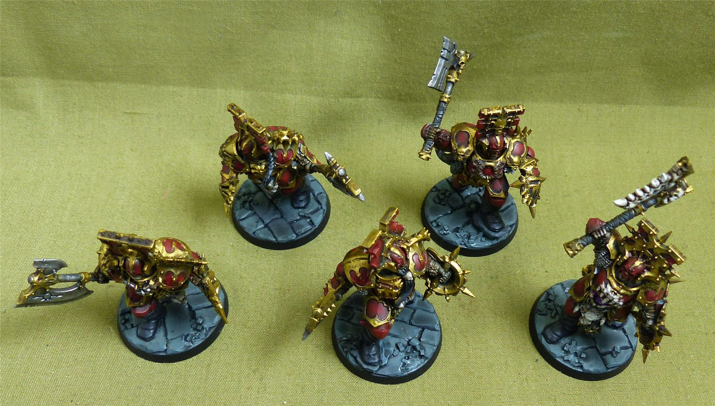 Blood Warriors painted - Blades of Khorne - Warhammer AoS #2AJ