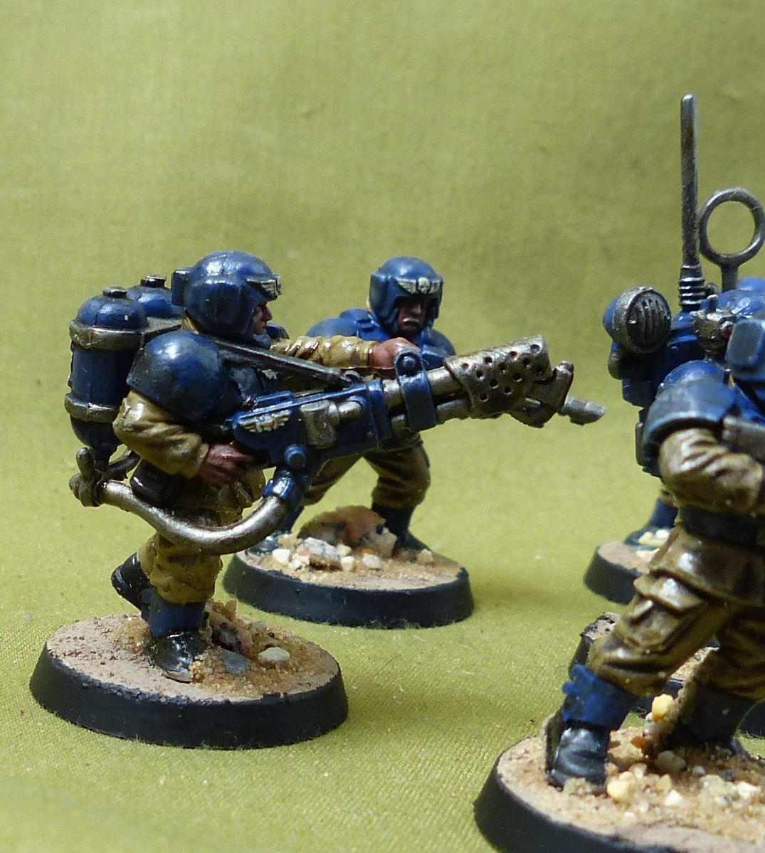 Cadian Shock Troops painted - Astra Militarum - Warhammer 40K #2XY