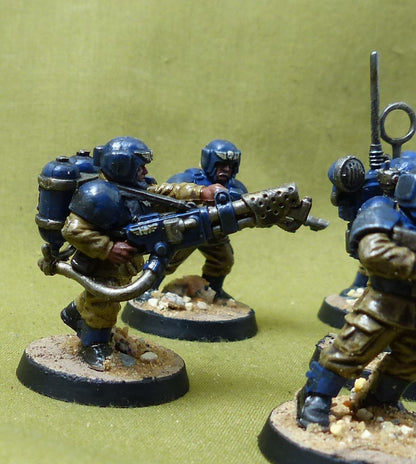 Cadian Shock Troops painted - Astra Militarum - Warhammer 40K #2XY