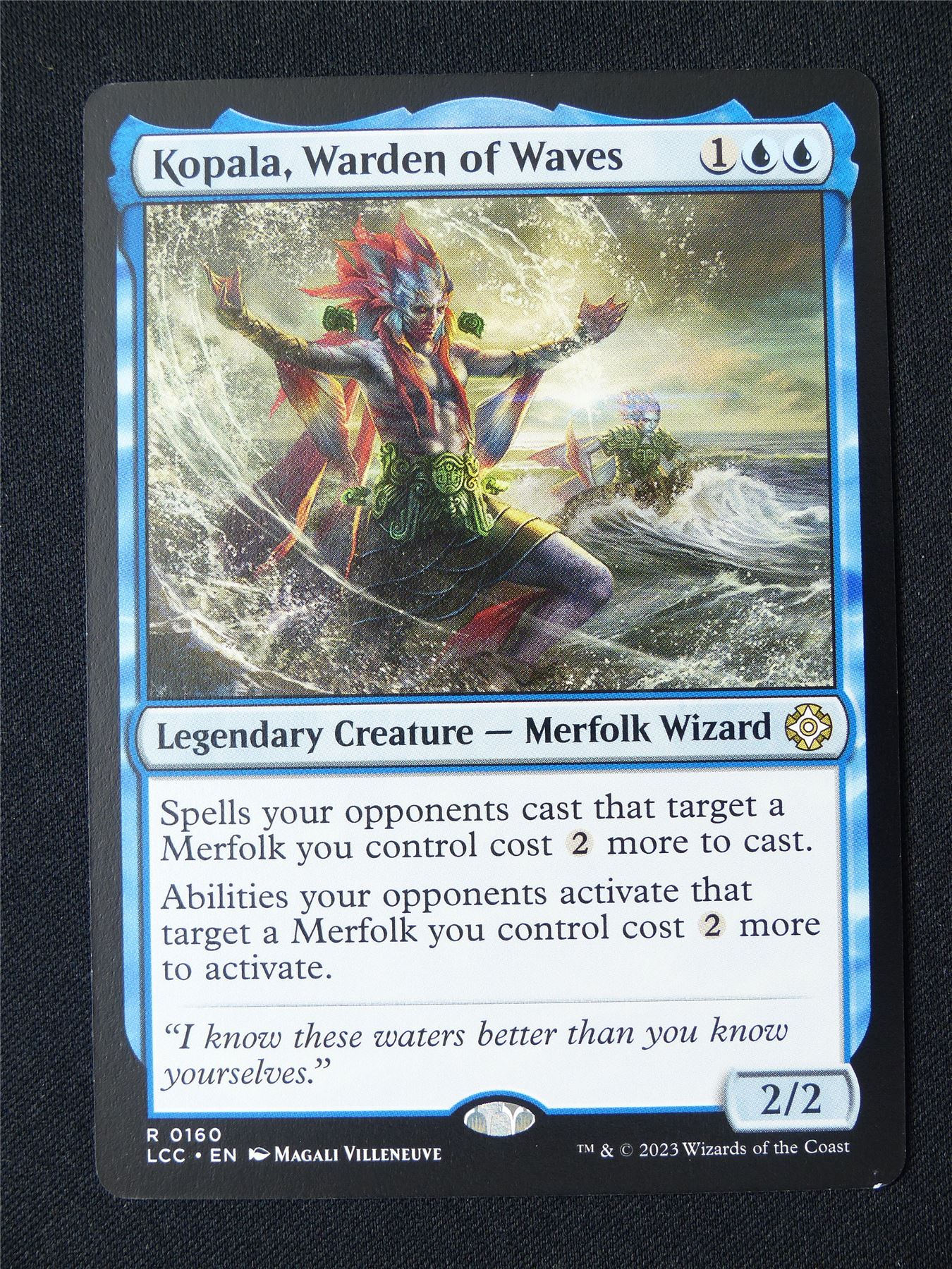 Kopala Warden of Waves - LCC - Mtg Card #30J