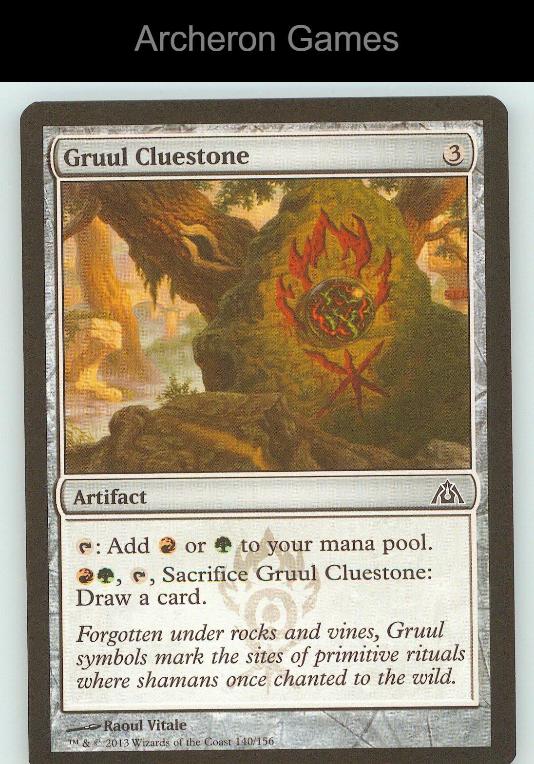 Gruul Cluestone DGM 140 C MTG Card NM/EX+
