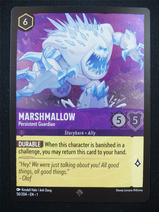 Marshmallow 50/204 Foil - Lorcana Card #LG