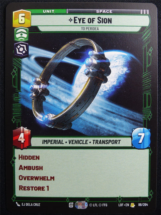 Eye of Sion 88/264 - Star Wars Unlimited Card #4UL