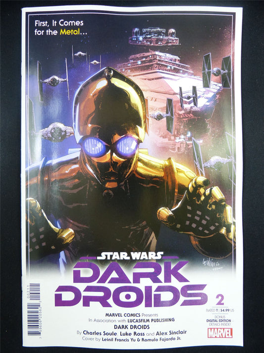 STAR Wars: Dark Droids #2 Variant - Nov 2023 Marvel Comic #92