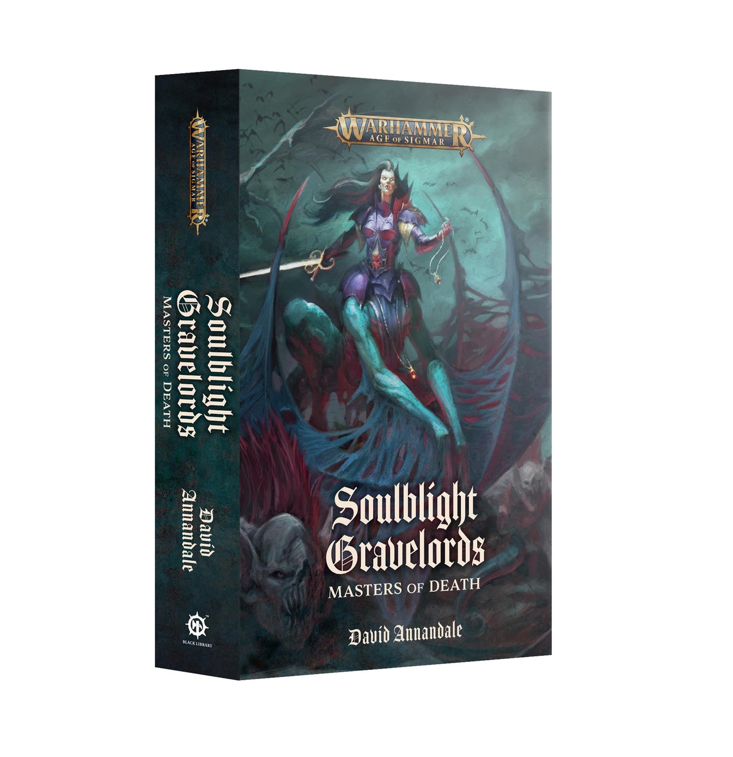 Soulblight Gravelords: Masters of Death - Warhammer Age of Sigmar - Black Library Paperback - Available from 19/04/25
