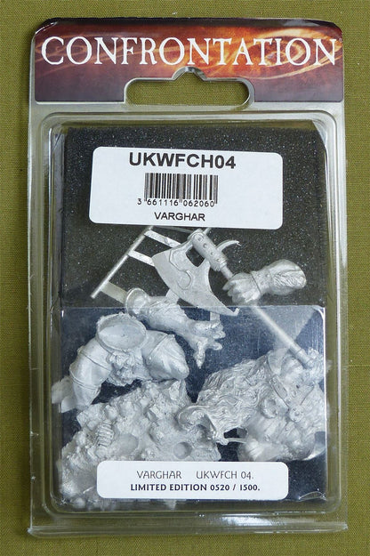 Confrontation: Varghar Blister - Rackham Metal Minis OOP #25F