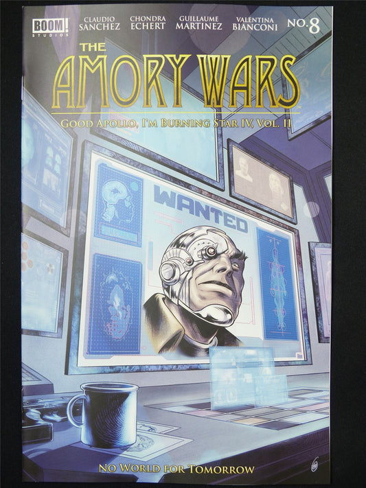 The AMORY Wars: No World For Tomorrow #8 - B&B Dec 2024 Boom! Comic #5KP