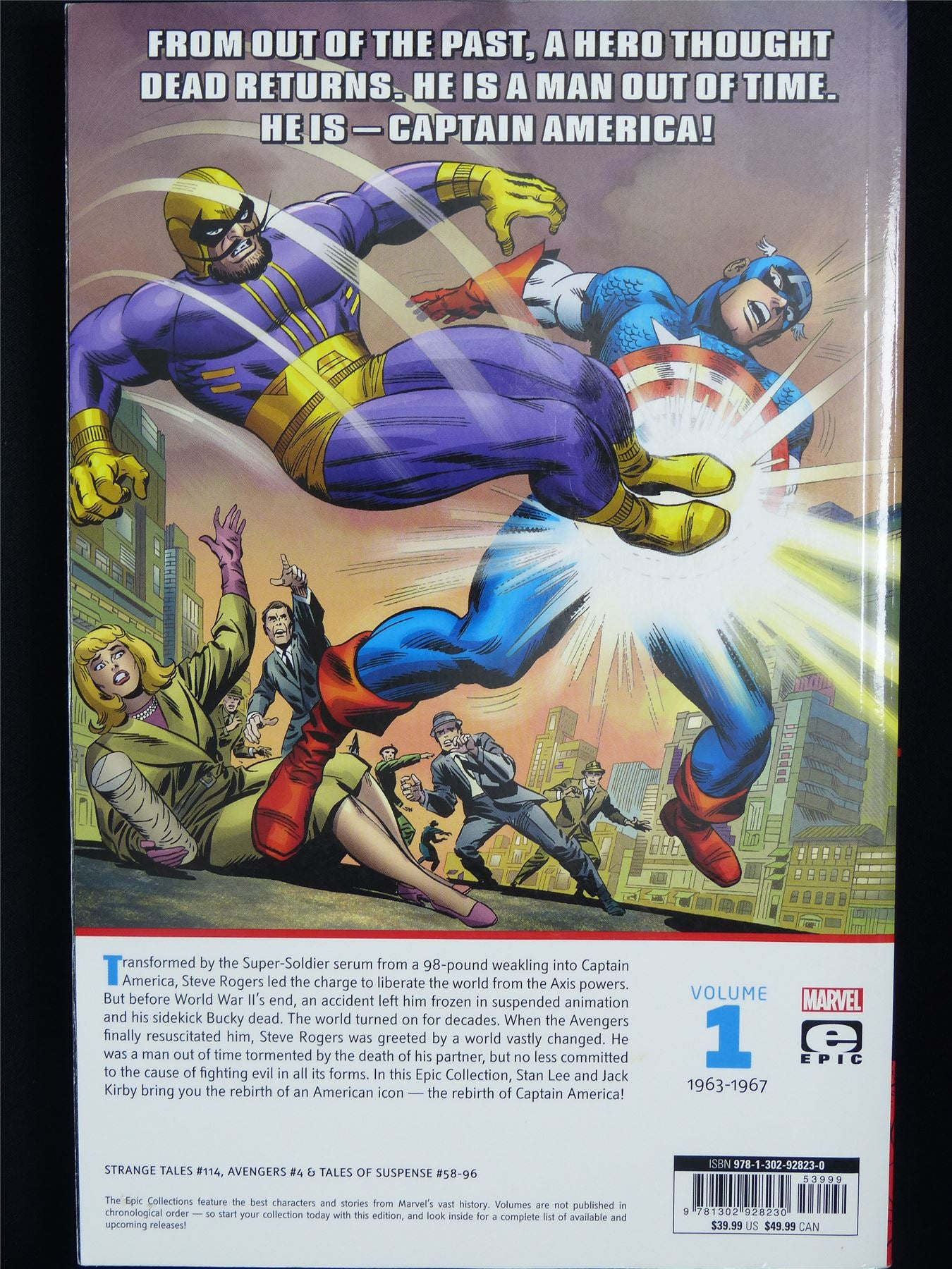 Captain America: Captain America Lives Again - Epic Collection Volume 1 - Marvel Graphic Softback #33G