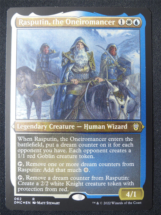 Rasputin the Oneiromancer Etched Fol - DMC - Mtg Card #2F5