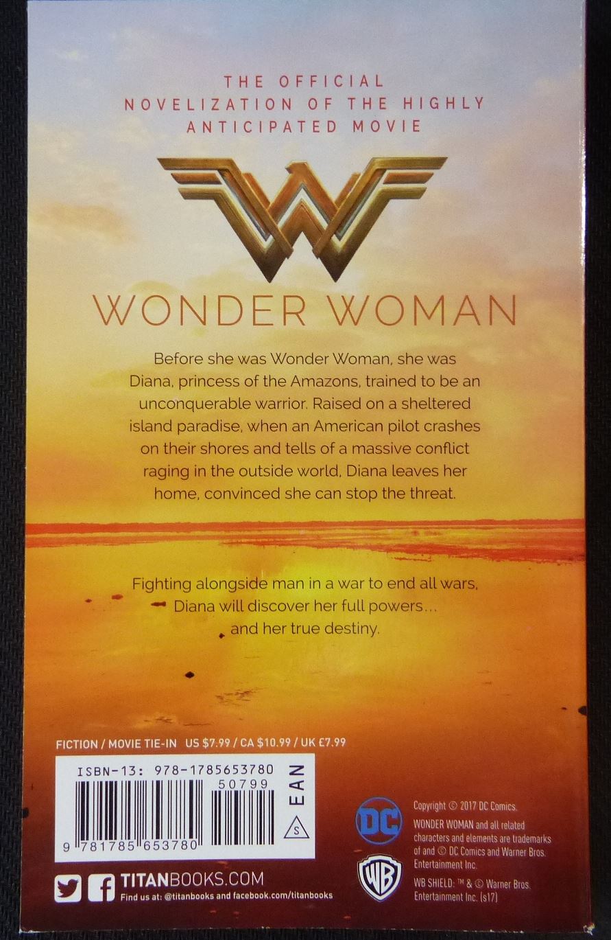 Wonder Woman  - Titan Softback Novel #226