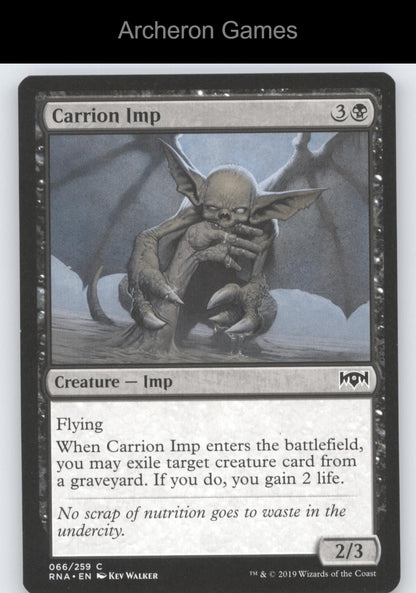 Carrion Imp 66 C MTG Card The List Reprints