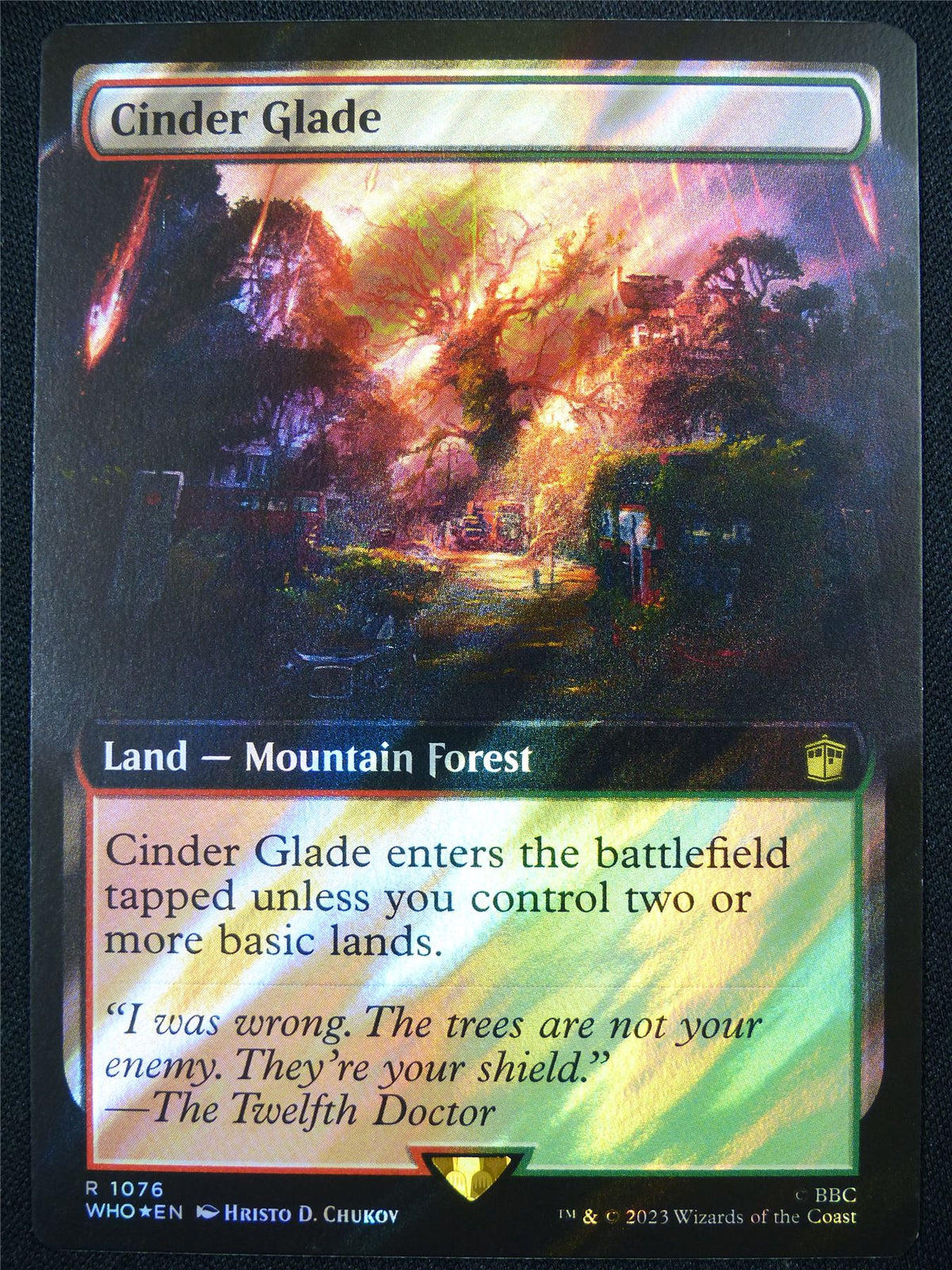 Cinder Glade Extended Surge Foil - WHO - Mtg Card #CB