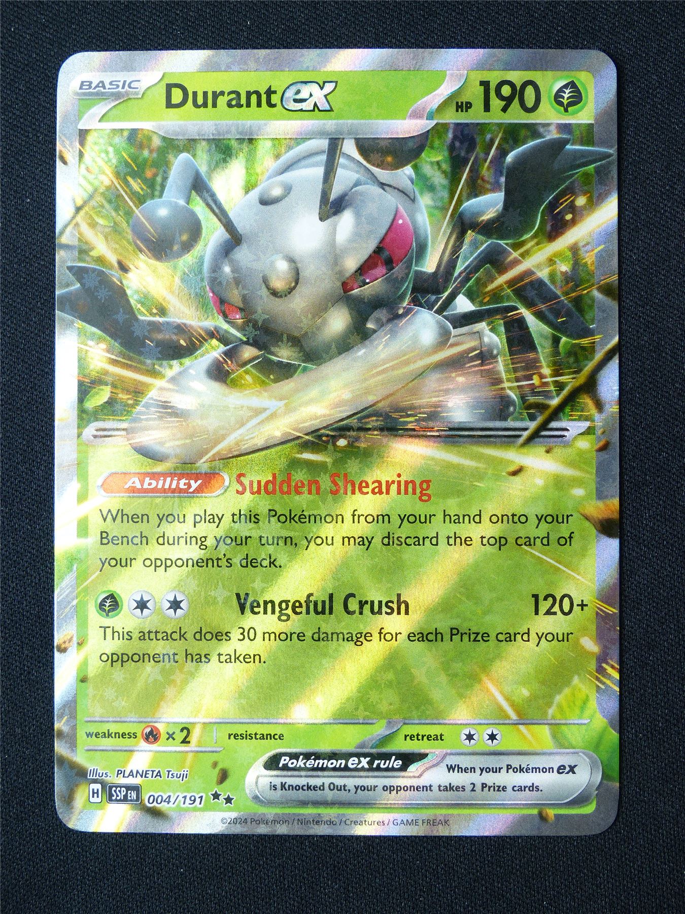 Durant EX 004/191 Holo - Pokemon Card #8WO