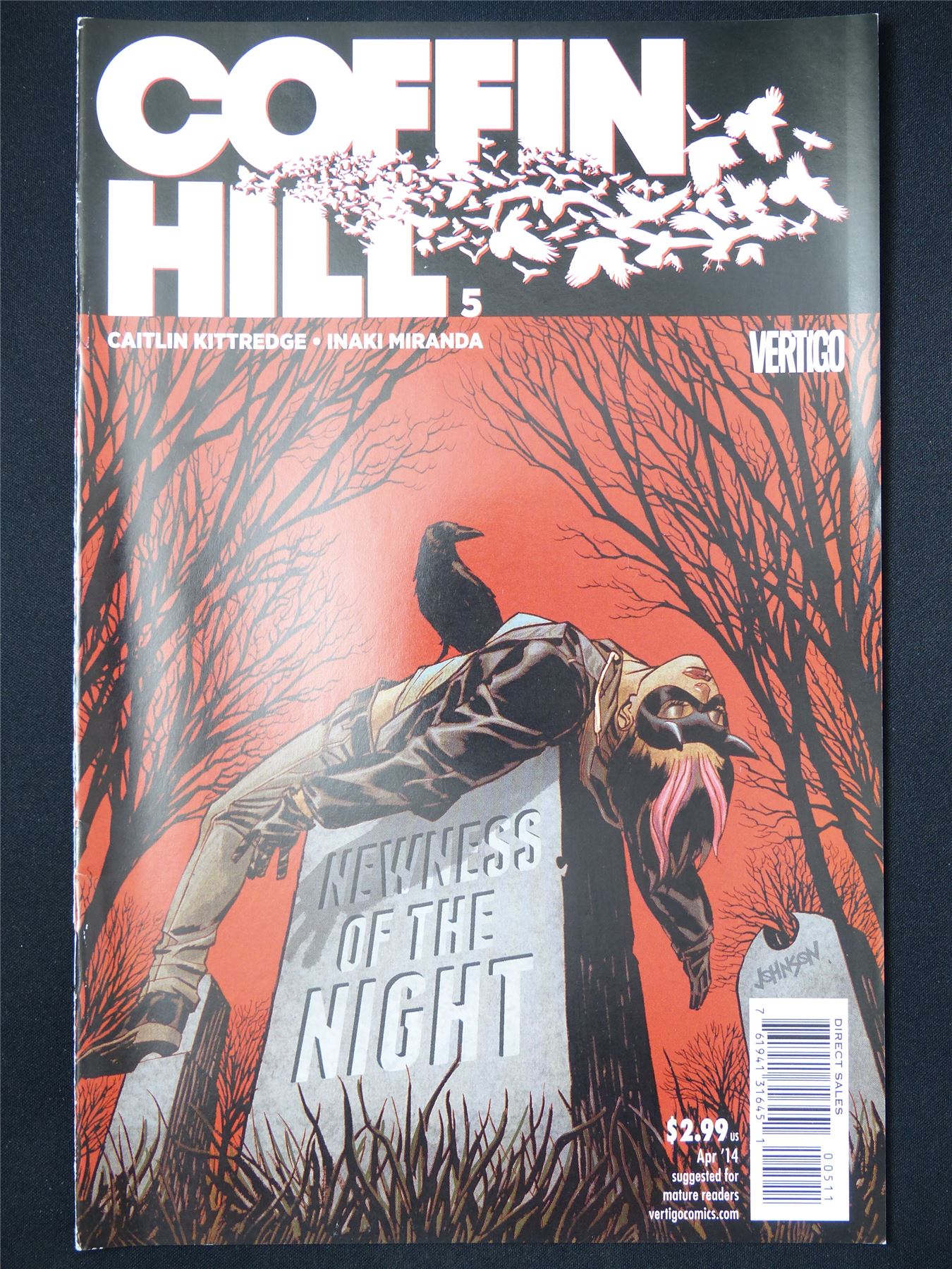 COFFIN Hill #5 - Vertigo Comic #184