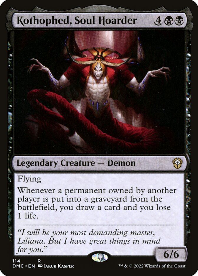 Mtg: DMC : Kothophed Soul Hoarder -  - NM