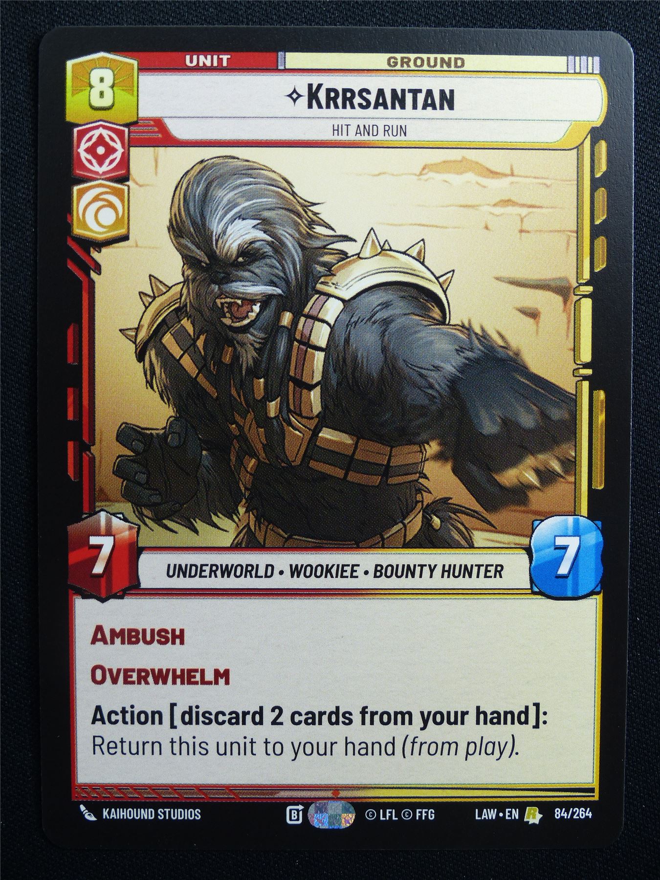 Krrsantan 84/264 - Star Wars Unlimited Card #A0