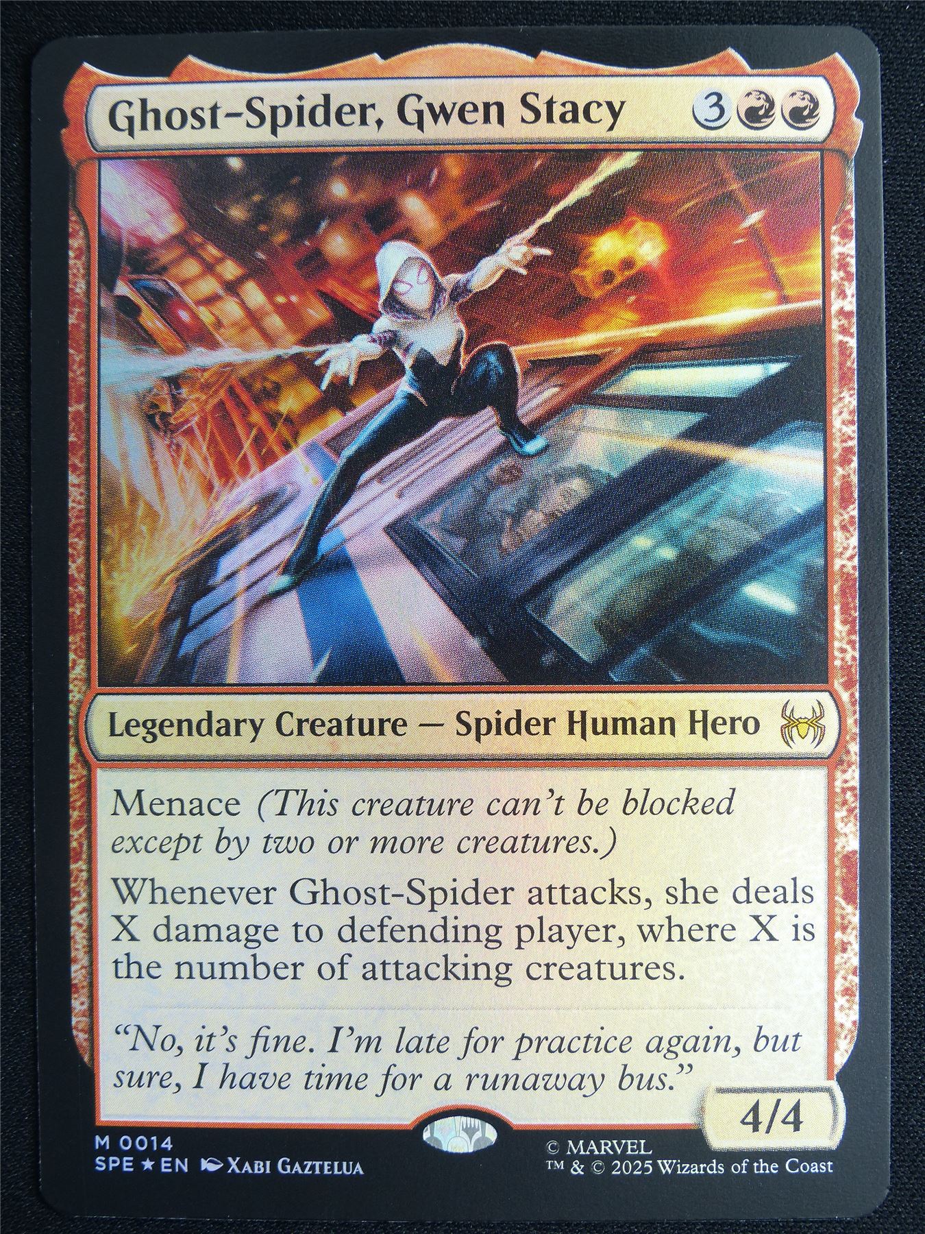 Ghost-Spider Gwen Stacy Foil - SPM - Mtg Card #4IX