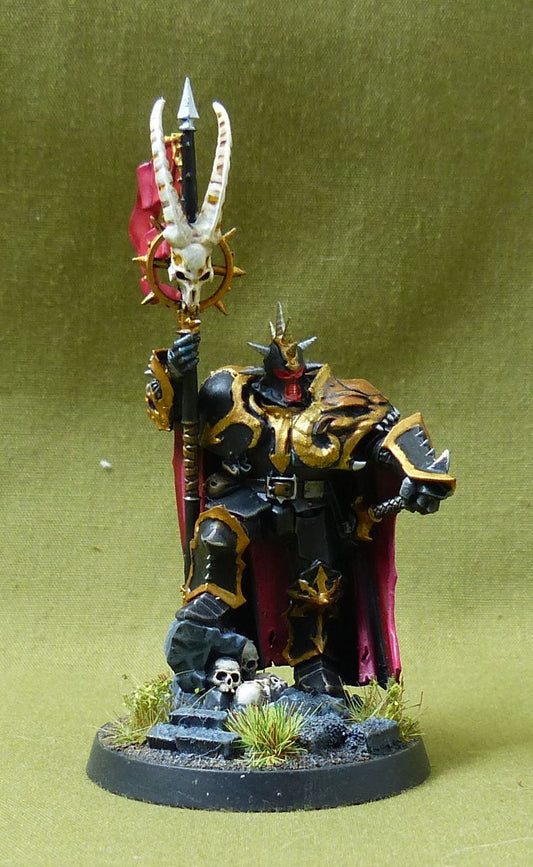 Chaos Lord Conversion painted - Slaves to Darkness  - Warhammer AoS #2GW