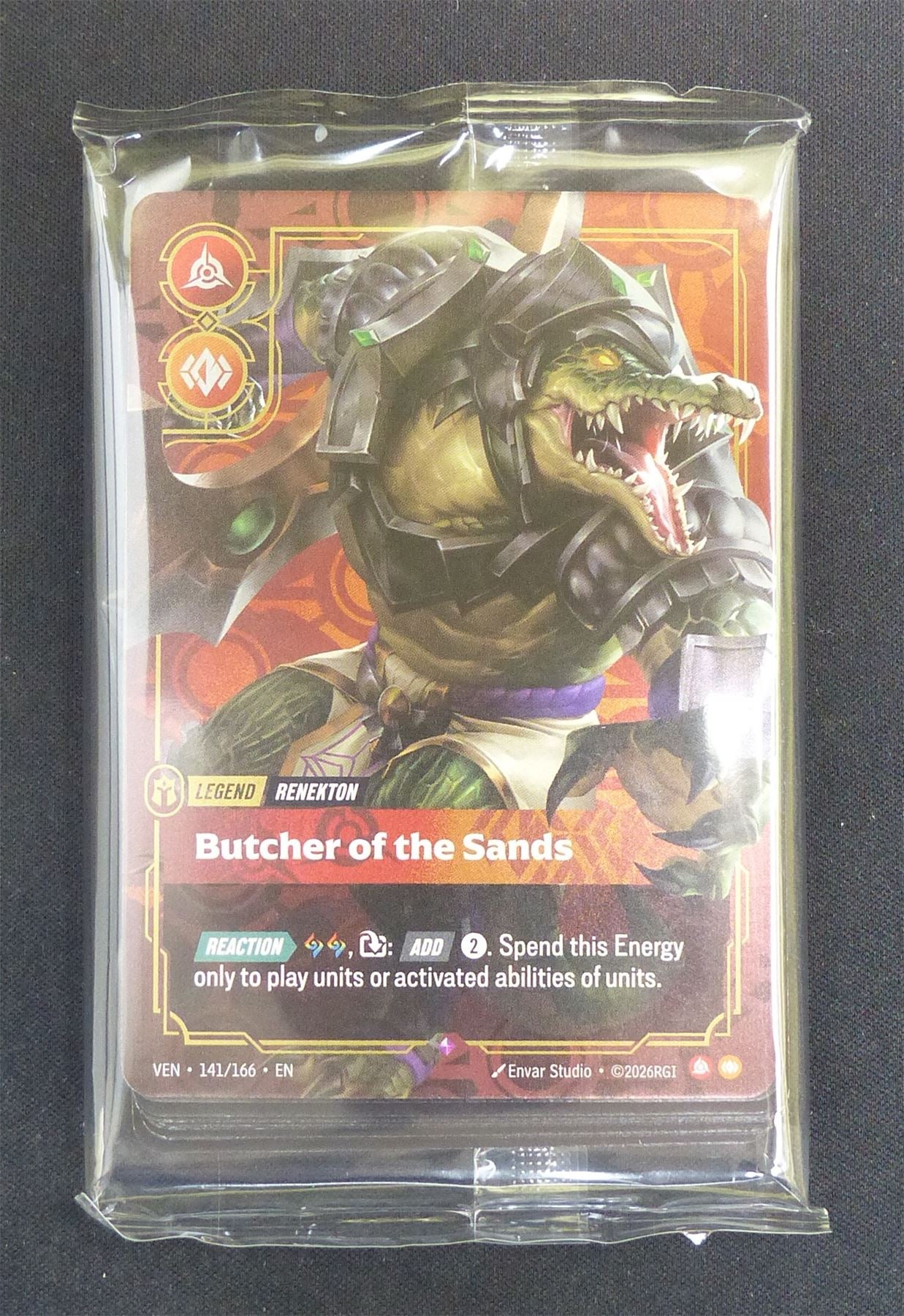 Renekton Butcher of the Sands Vendetta Pre-Release Deck - Riftbound Card #2U0