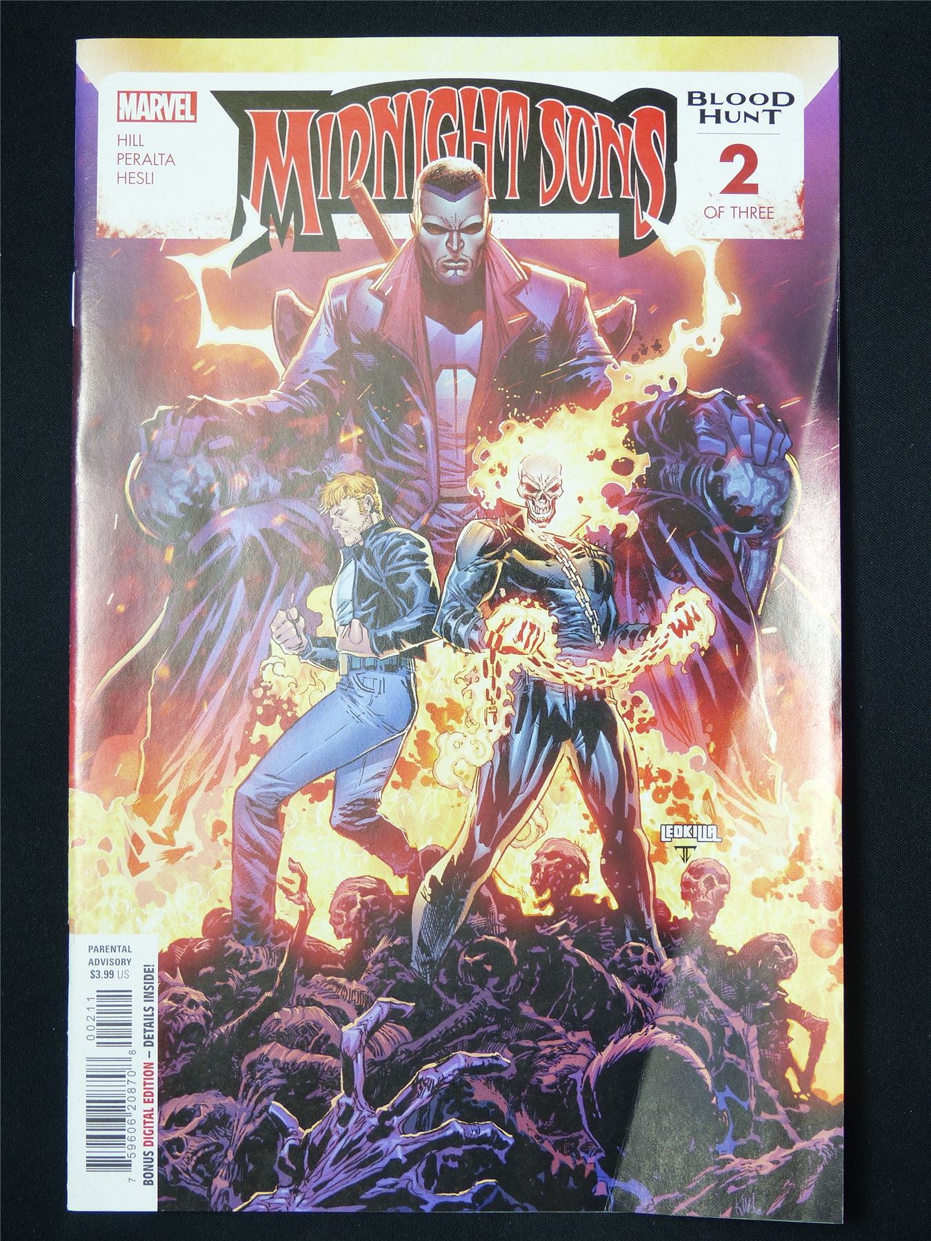 MIDNIGHT Sons Blood Hunt #2 - Marvel Comic #1JT