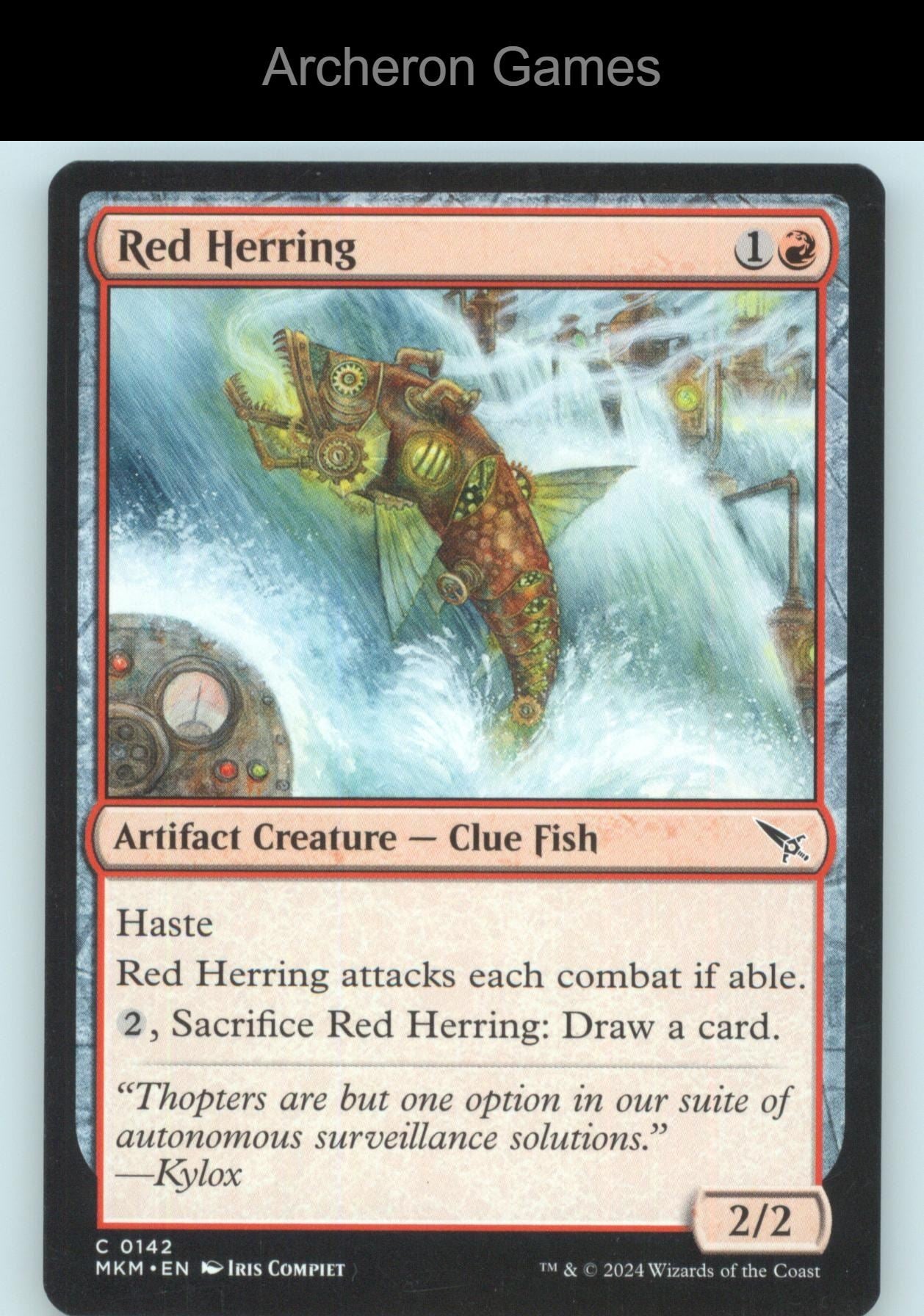 Red Herring 142 C MTG Card Murders at Karlov Manor