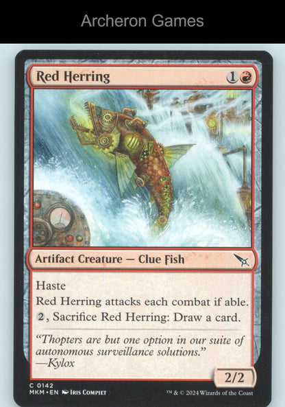 Red Herring 142 C MTG Card Murders at Karlov Manor