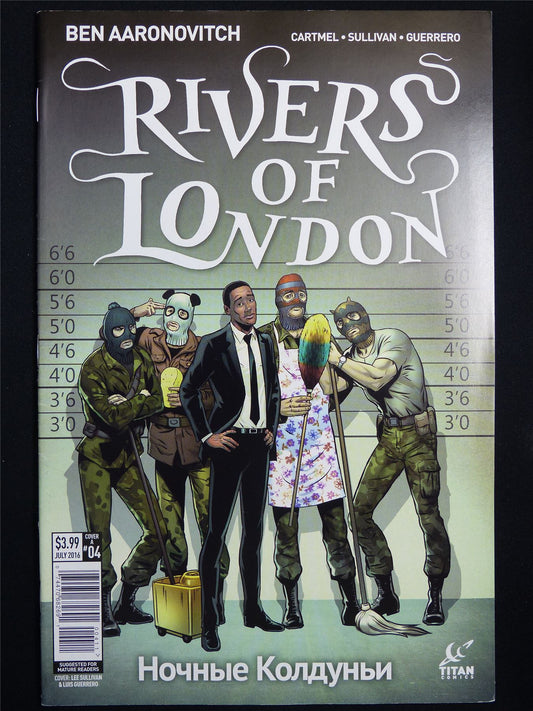 RIVERS of London: Night Witch #4 - Titan Comic #3NS