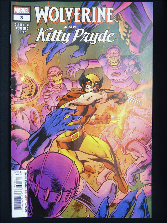 WOLVERINE and Kitty Pryde #3 - Aug 2025 Marvel Comic #1DC