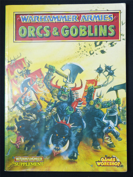 Warhammer Armies Orcs & Goblins 3rd Edition Rulebook - Softback #2FU