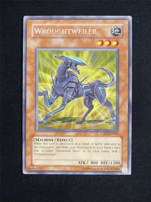 Wroughtweiler CRV Rare - 1st ed Yugioh Card #23C