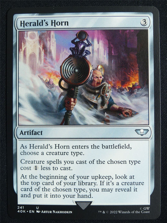 Herald's Horn - 40K - Mtg Card #3G1