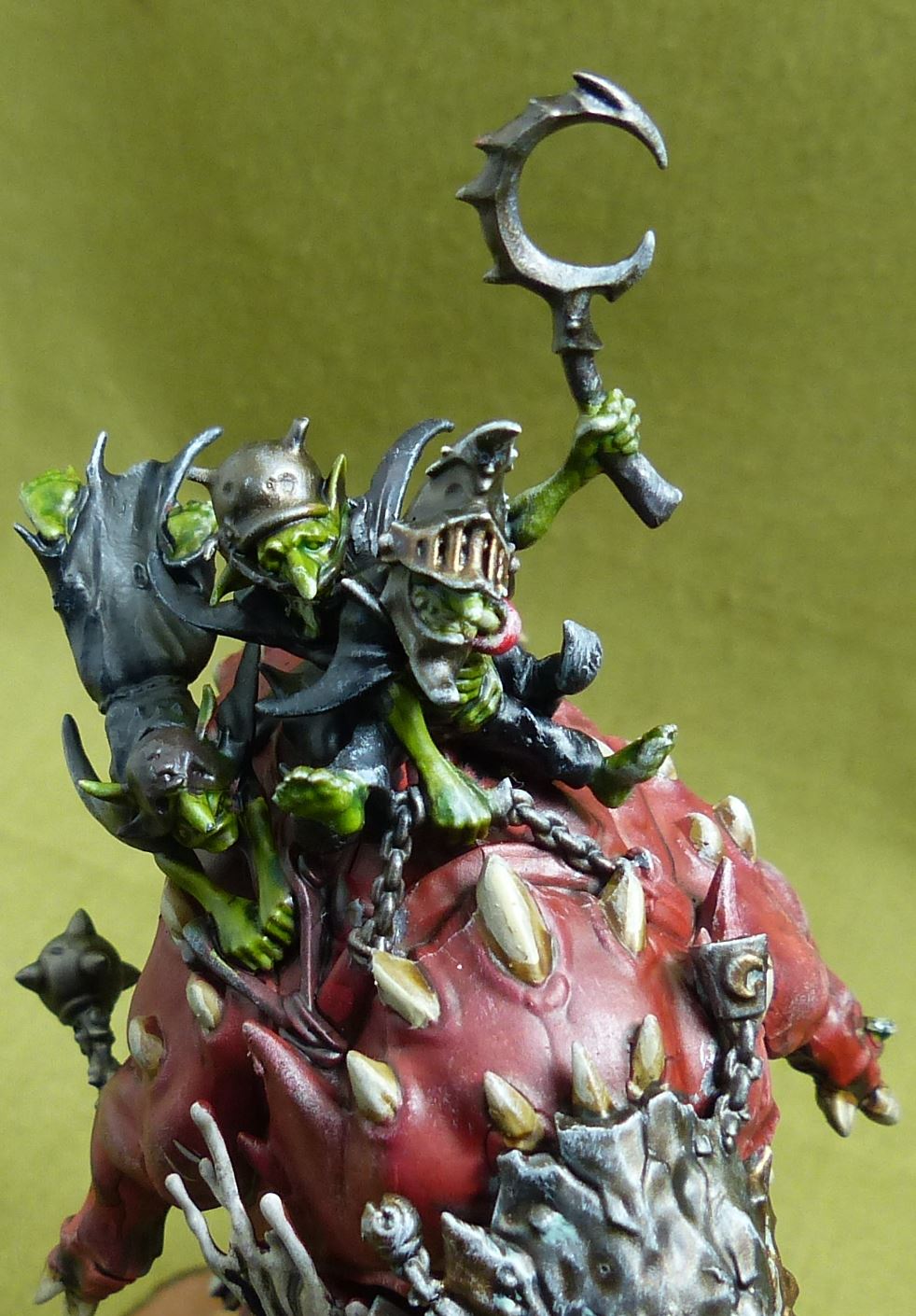 Warhammer AOS - Gloomspite Gitz - Mangler Squigs/ Loonboss sur Mang Warhammer AOS - Gloomspite Gitz - Mangler Squigs/ Loonboss sur Mang