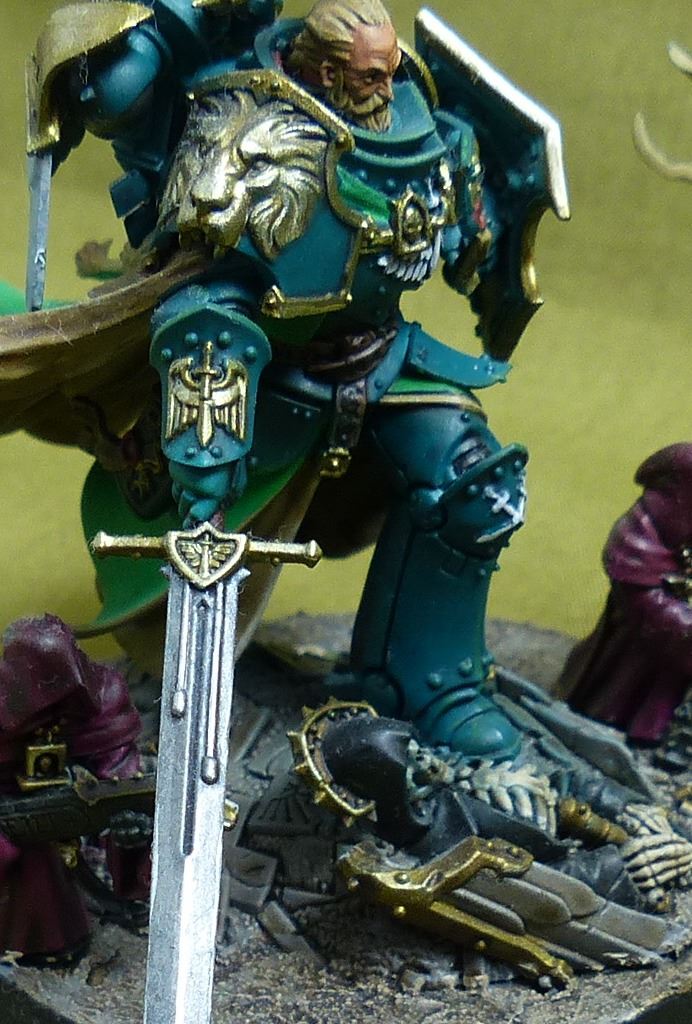 Lion El'Jonson painted - Dark Angels - Warhammer 40K #3K2