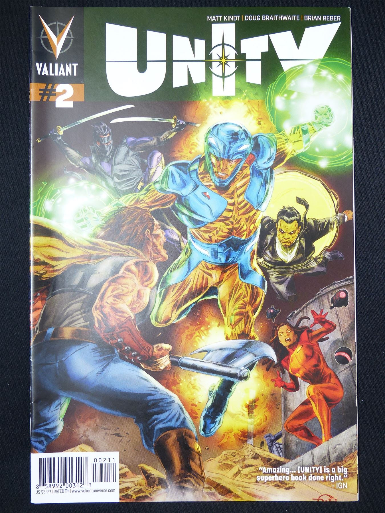UNITY #2 - Valiant Comic #19K