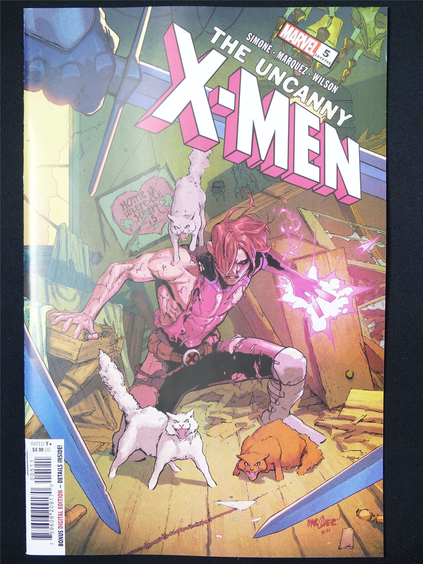 The Uncanny X-MEN #5 - B&B Jan 2025 Marvel Comic #3TY