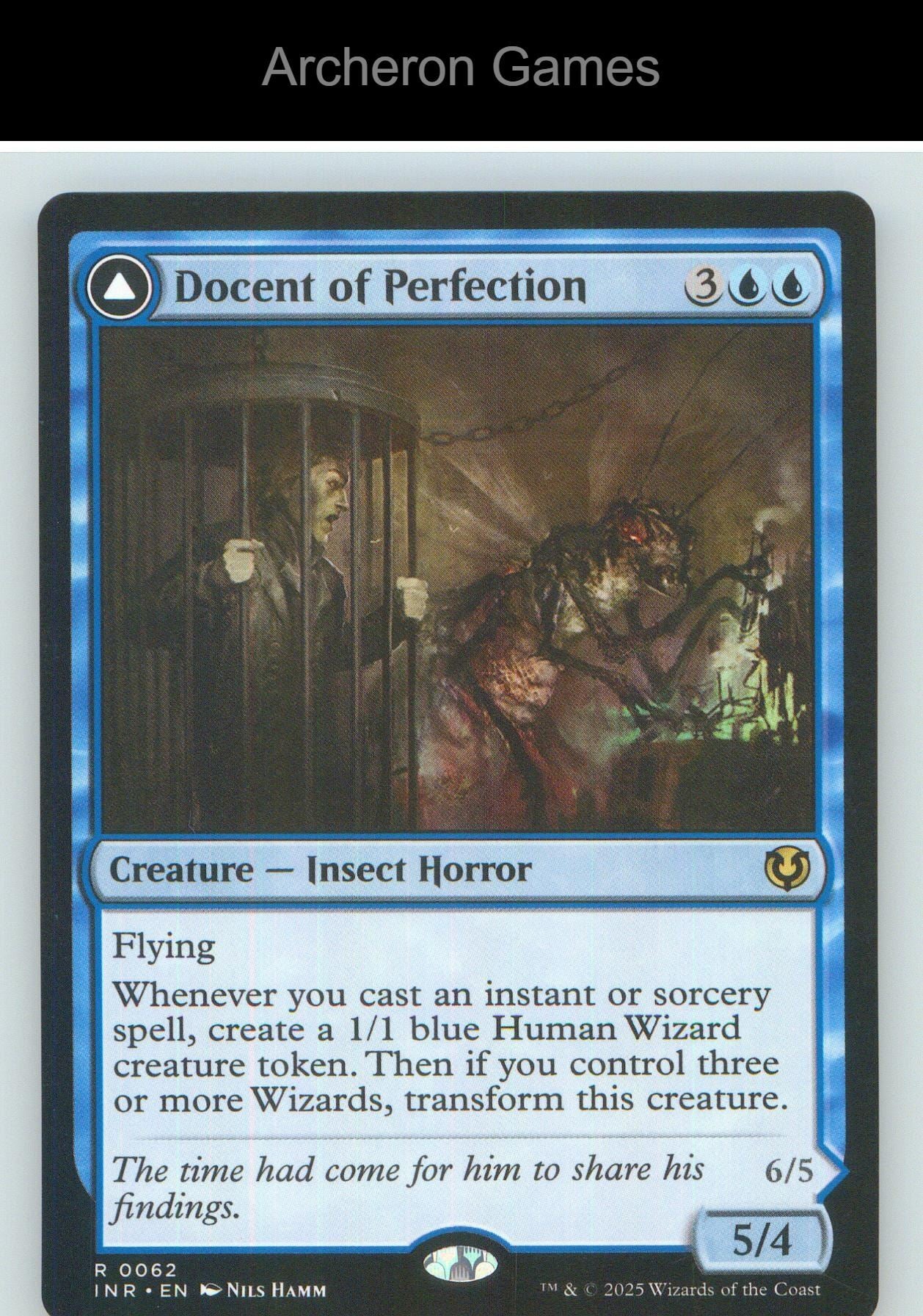 Docent of Perfection INR 62 R MTG Card NM/EX+