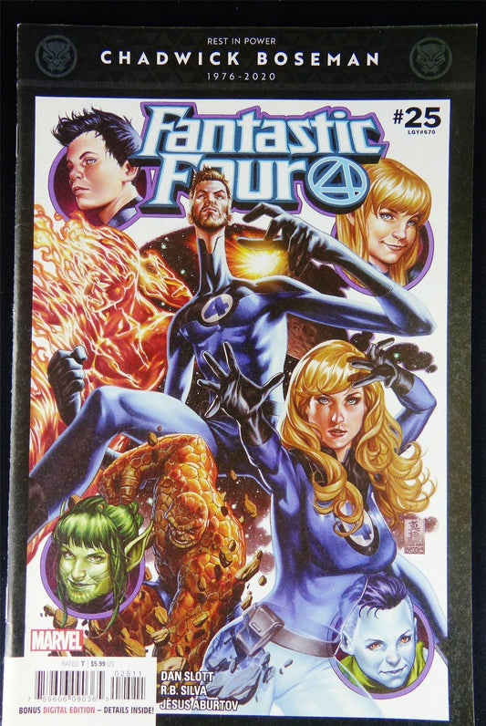 FANTASITIC FOUR #25 - Marvel Comic #YJ