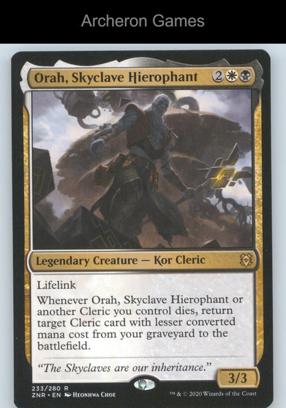 Orah, Skyclave Hierophant 233 R MTG Card Zendikar Rising